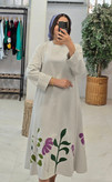کفتان لینن تکه دوزی