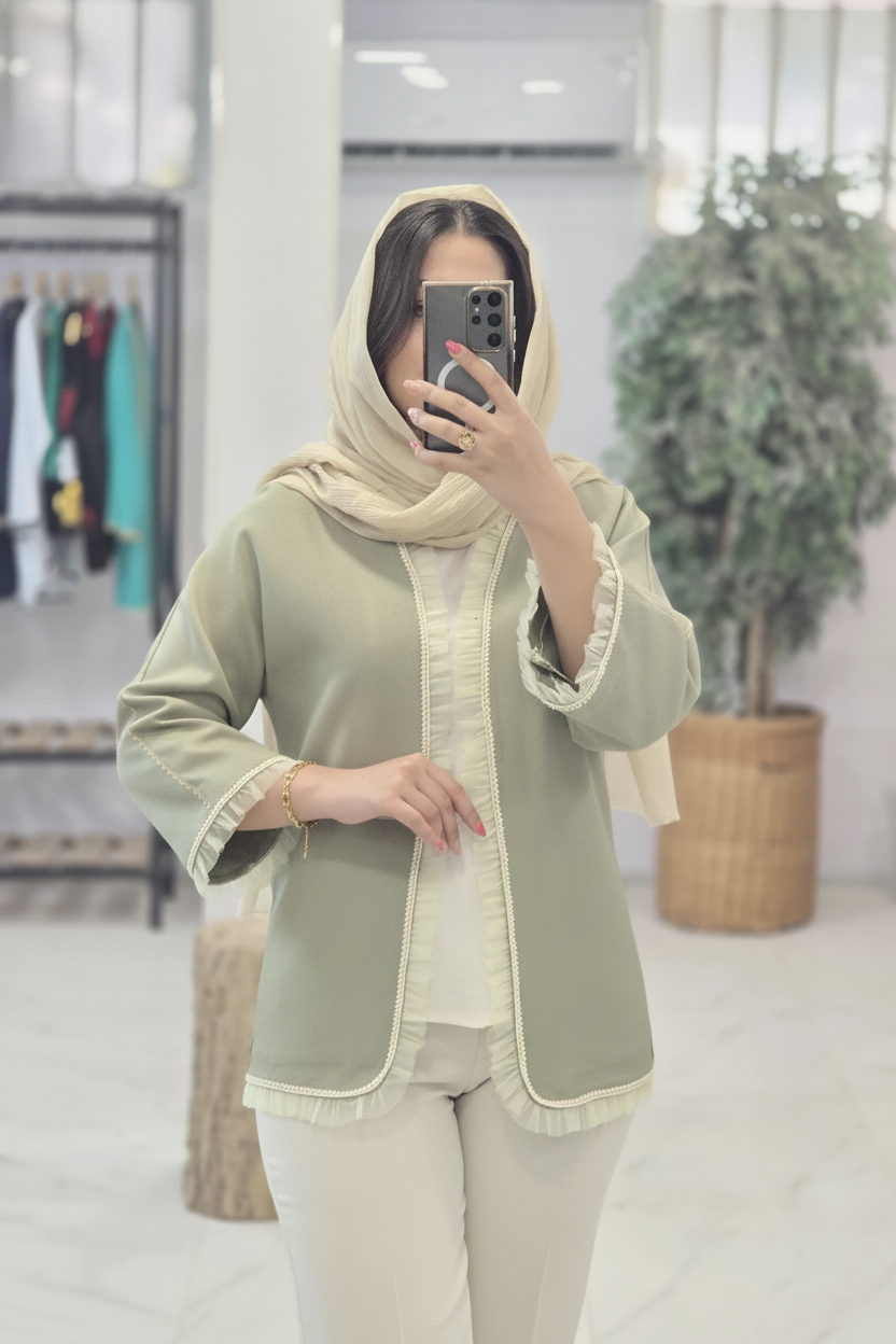 کت کرپ ،توردوزی چهار فصل