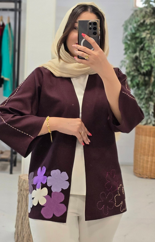 کت کرپ چهار فصل تکه دوزی
